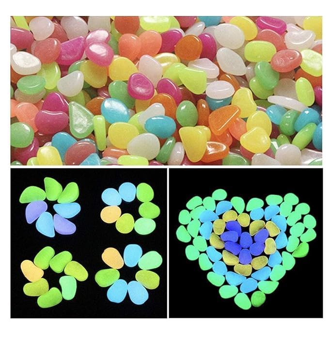 Glowing Stones Glow In Dark (Pack Of 100 pcs)