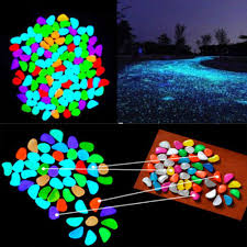 Glowing Stones Glow In Dark (Pack Of 100 pcs)