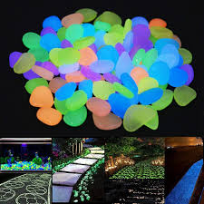 Glowing Stones Glow In Dark (Pack Of 100 pcs)