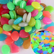 Glowing Stones Glow In Dark (Pack Of 100 pcs)