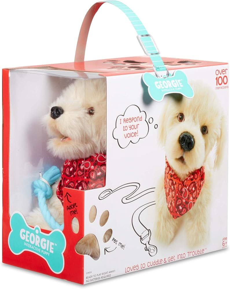 Interactive Plush Puppy Toy–Realistic, Soft & Cute for Kids